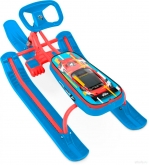 Снегокат Тимка спорт2+ Nika kids sportcar красный каркас