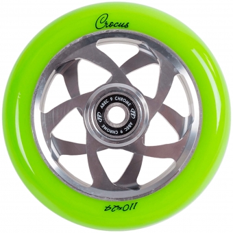 Колесо для самоката X-Treme 110*24мм Crocus green