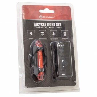 Комплект фонарей Briviga USB Bike Light Set