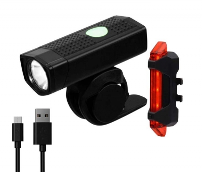 Комплект фонарей Briviga USB Bike Light Set