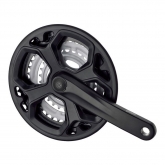 Система Prowheel TY-CM02 3x8/3х7 скоростей 28-38-48T 175 мм Trekking цв.черный