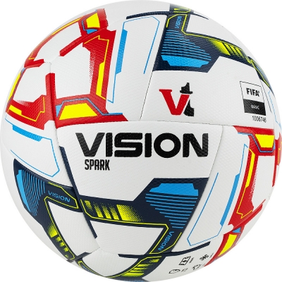 Мяч футбольный VISION Spark FIFA Basiс цв.мультиколор р.5