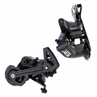 Переключатель задний L-TWOO LTWOO A3 3x8ск 2:1 Shimano совм звёзды 11-32т Shadow RD с накл подшип