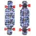 Скейтборд Y-SCOO Longboard Shark TIR 31" пластик 79*22 с сумкой Blue Army BLUE/red