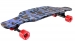 Скейтборд Y-SCOO Longboard Shark TIR 31" пластик 79*22 с сумкой Blue Army BLUE/red