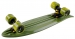 Скейтборд пластиковый Fishboard 23 dark green 1/4 