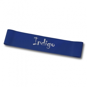 Эспандер лента замкнутая Indigo Heavy 46*5*0.09cм синий