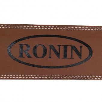 Пояс т/а Ronin сплит- кожа (bonded leather) 10см р.M 