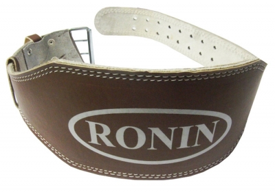 Пояс т/а Ronin сплит- кожа (bonded leather) 15см р.M  люкс