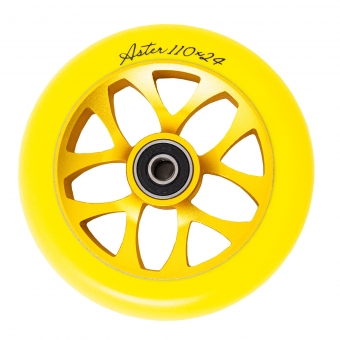 Колесо для самоката X-Treme 110*24мм Aster yellow